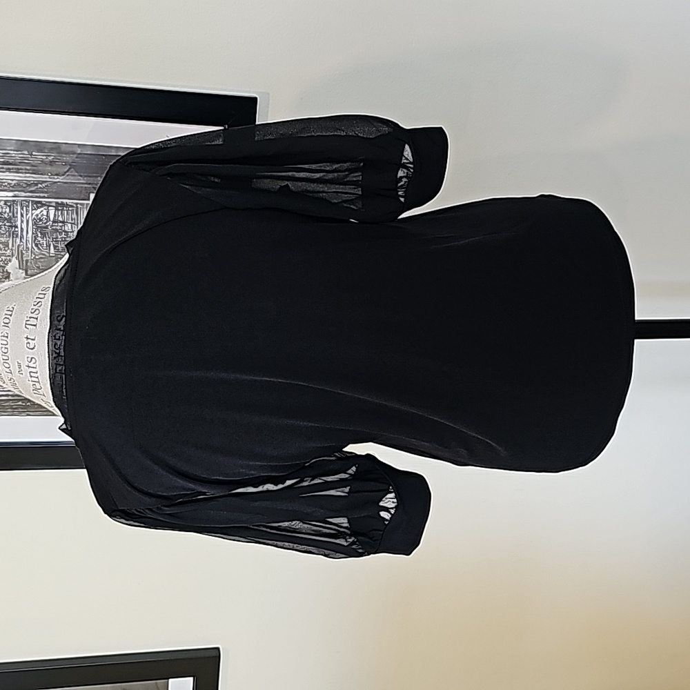 NWOT Calvin Klein black top sz M - Picture 6 of 13